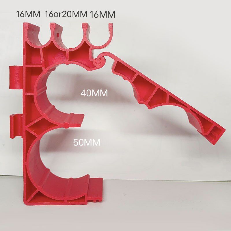 COLMO中央空调吊码抱箍单双管卡安装配件插卡扣尼龙管扣挂卡