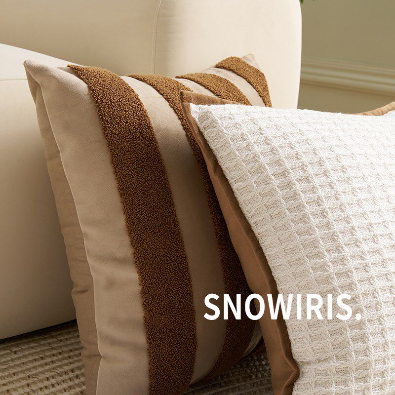 中古风抱枕可爱毛绒动物枕套儿童房枕头网红腰靠家用客厅沙发腰枕