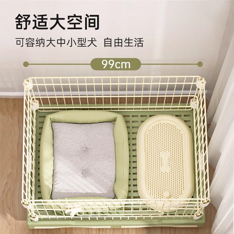 狗笼子中型犬小型大型狗笼猫笼加厚宠物笼比熊泰迪家用室内狗围栏