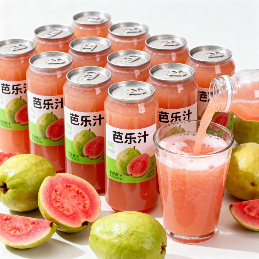 【囤年货】芭乐汁复合果汁风味饮料官方推荐300ML/瓶番石榴果味