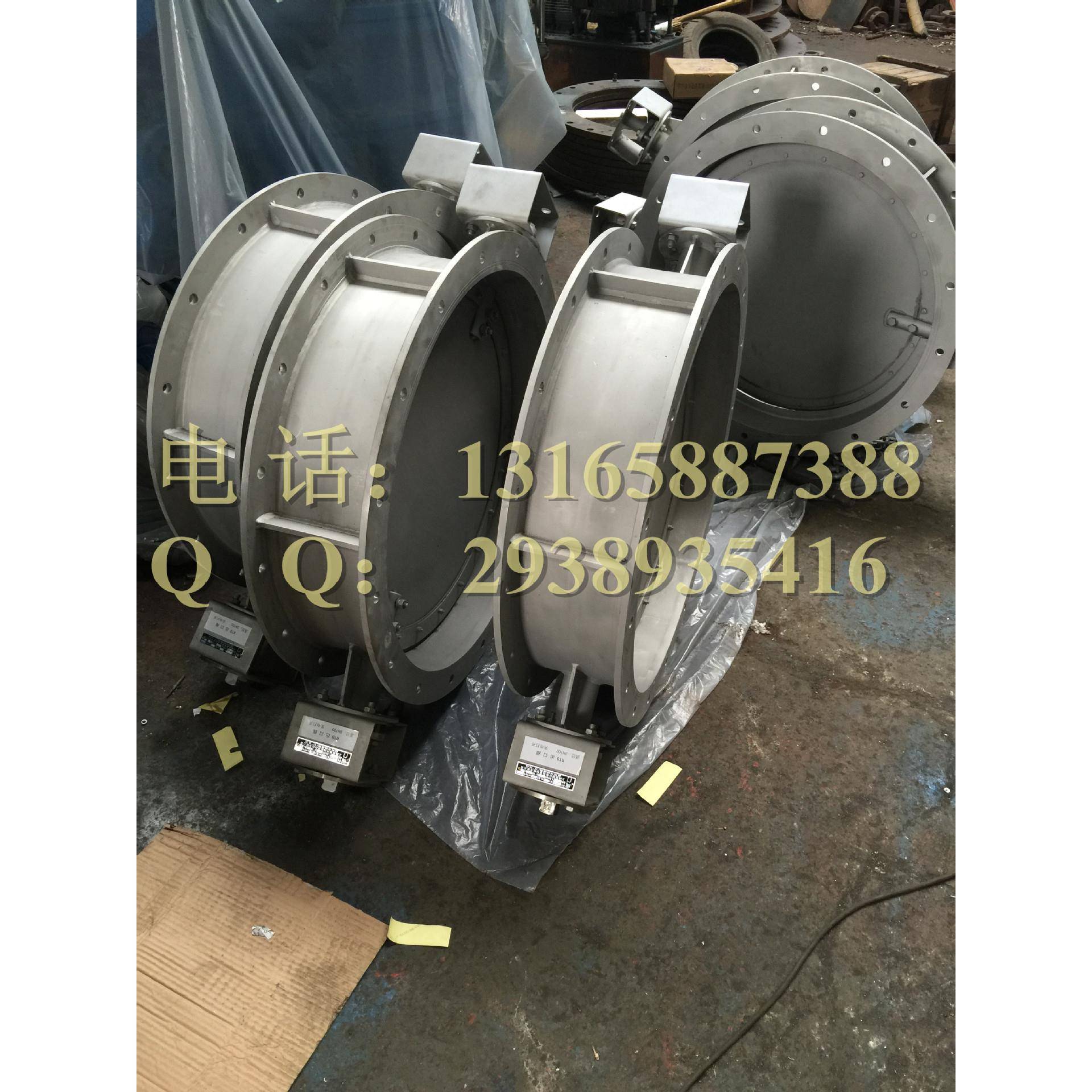 温州阀门厂专业生产TOD641W-1C气动弹性通风蝶阀