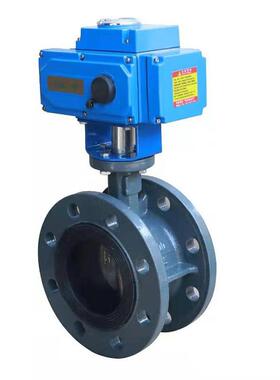 D941X-10智能一体化电动蝶阀DN450法兰式电动调节蝶阀DN600700mm