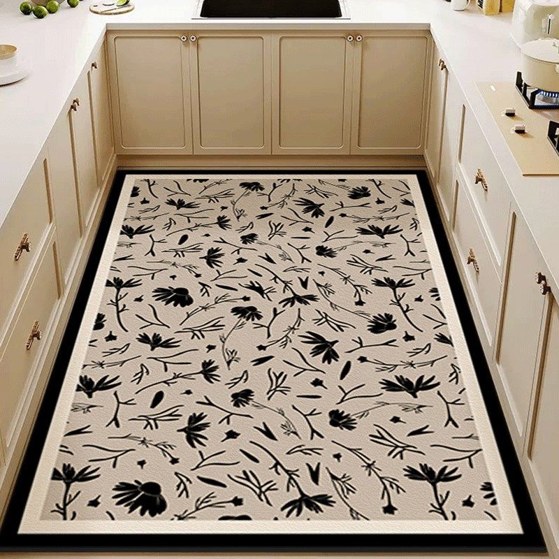 厨房全铺地垫进门门口吸水吸油防滑硅藻泥通铺脚垫大尺寸满铺地毯