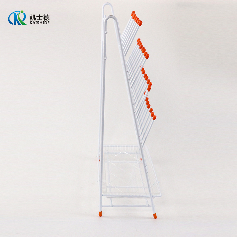 实验室滴水架 2 2  55位烧杯烧瓶试管沥水架铁制喷塑