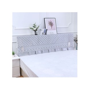 床头罩222新款 公风木头木板床背罩软包拆洗m.m防尘罩