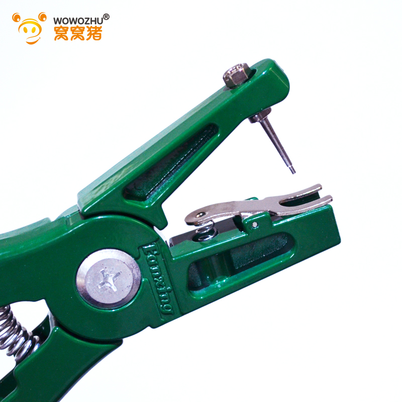 猪用自动回弹耳标钳 检疫耳标钳 兽用耳号钳 耳标牌钳子打耳钳