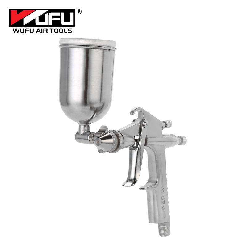 五福气动喷漆枪修补枪底漆乳胶漆家具喷漆枪油漆高雾化汽车喷枪