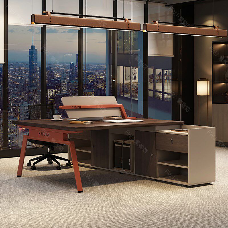 新款办公桌椅员工工位桌椅现代职员办公室桌