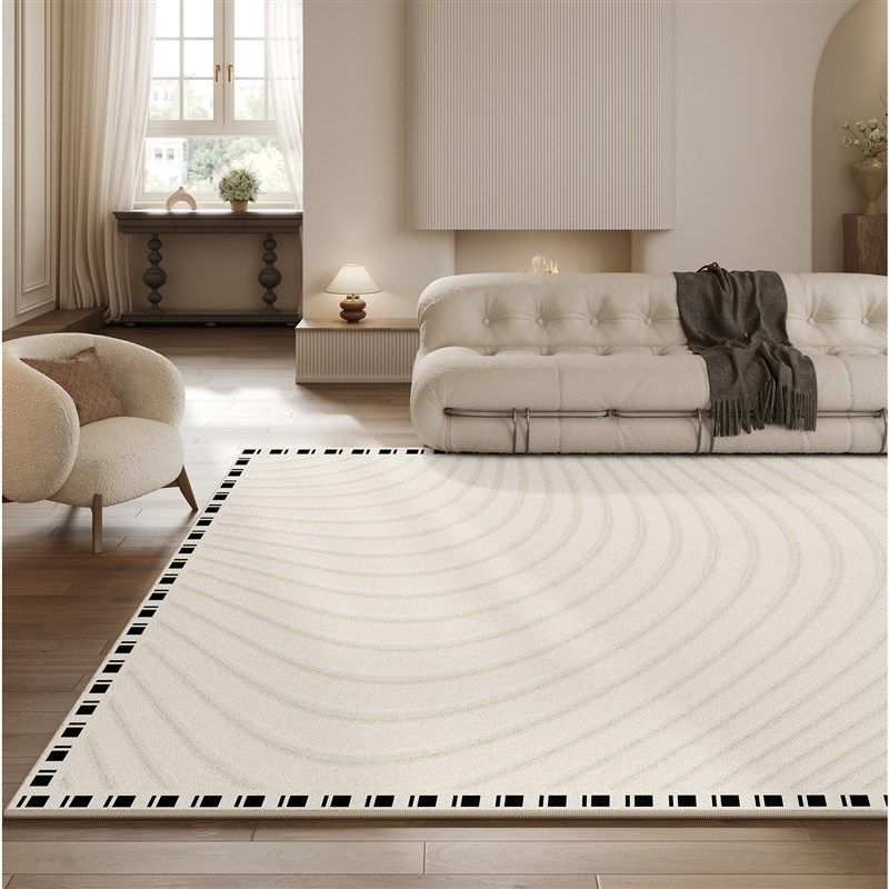 客厅地毯新款法式奶油风免洗擦地垫家用沙发防水防污床边毯,居家布艺,地毯,淘宝优惠券,粉丝福利购,淘宝优惠卷