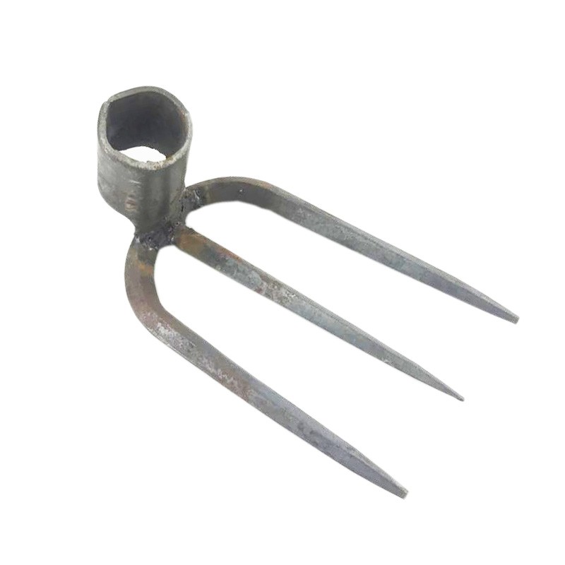 手工锻打农用小耙子8齿齿齿齿耙垦松土翻地工具铁耙钉耙锄头