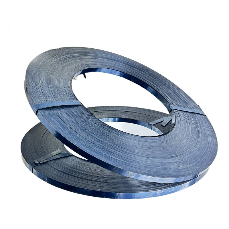 厂家直供金属打包带烤蓝铁皮打包带钢带全国直发