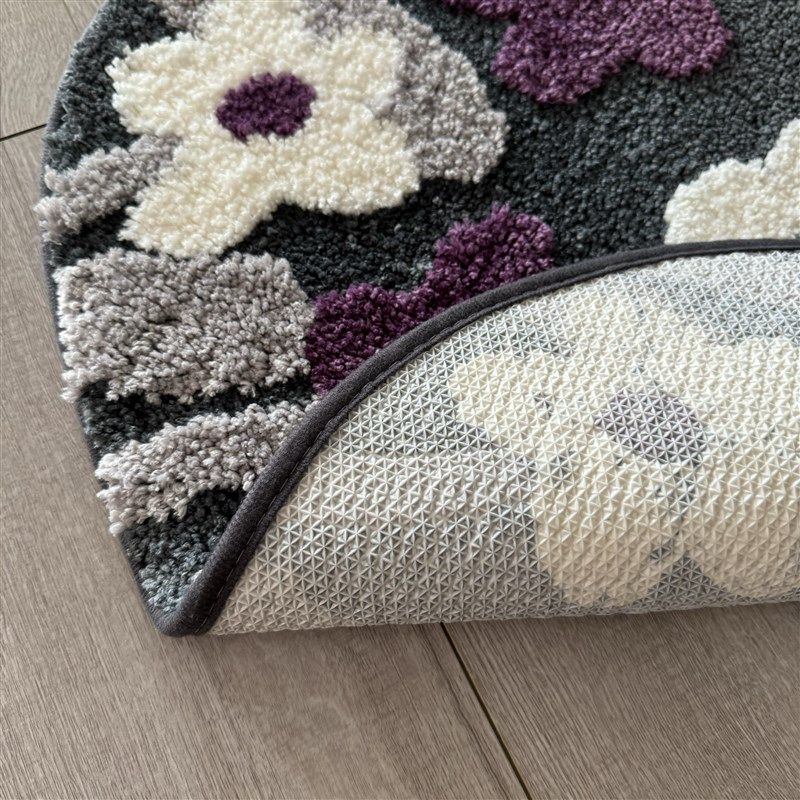 紫色苔藓地毯浴室门口吸水垫子植绒灰紫森系低毛绒进门地垫卧室,居家布艺,地毯,淘宝优惠券,粉丝福利购,淘宝优惠卷
