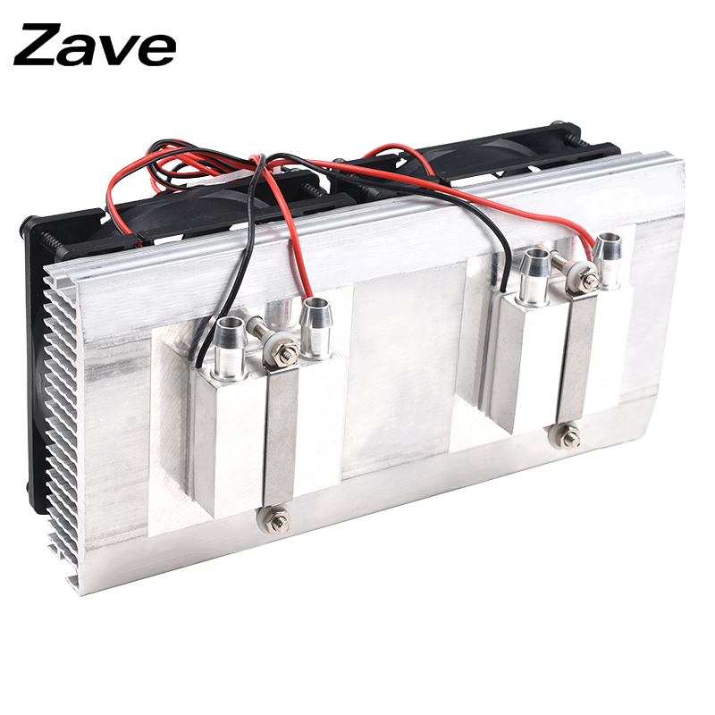 小型鱼缸冷水机降温水冷头半导体制冷片空调diy电子制冷器