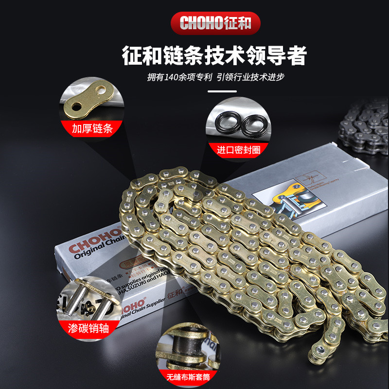 适用升仕1链ZT- ZT1-X-R-T大小链轮牙盘征和油封链条