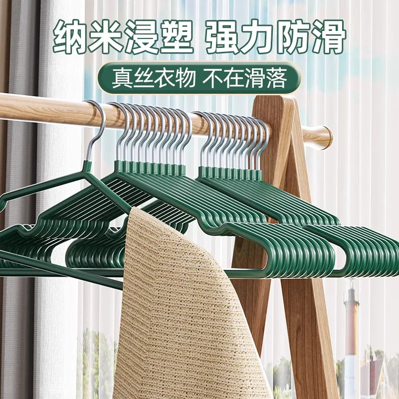金属衣架家用无痕防滑挂衣架宿舍用衣撑子宿舍衣服晒衣架挂衣撑子