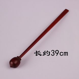 大号仿红木帝钟铃铛木鱼捶子实木锤子打板棒捶云板捶架子槌子