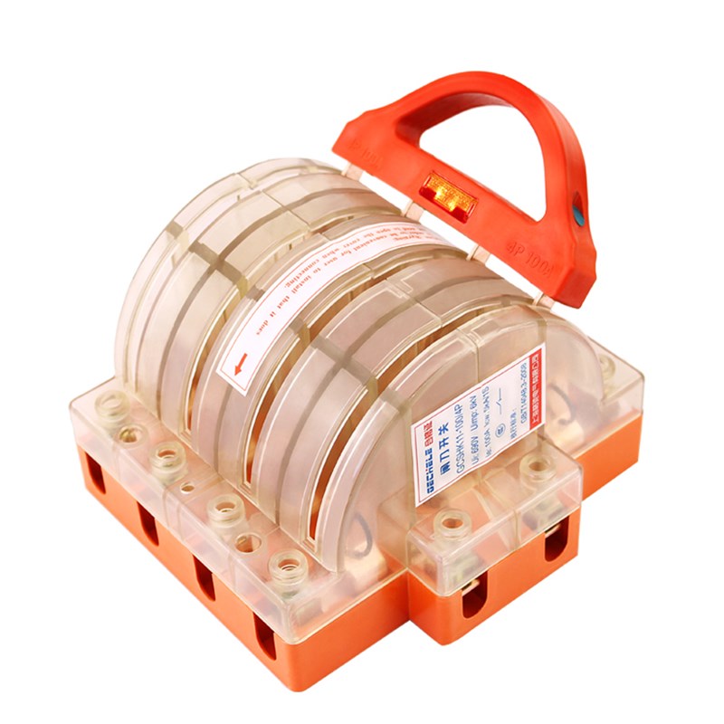 向闸刀关家用2P两相电闸刀大功率投倒顺刀闸跟头闸转换