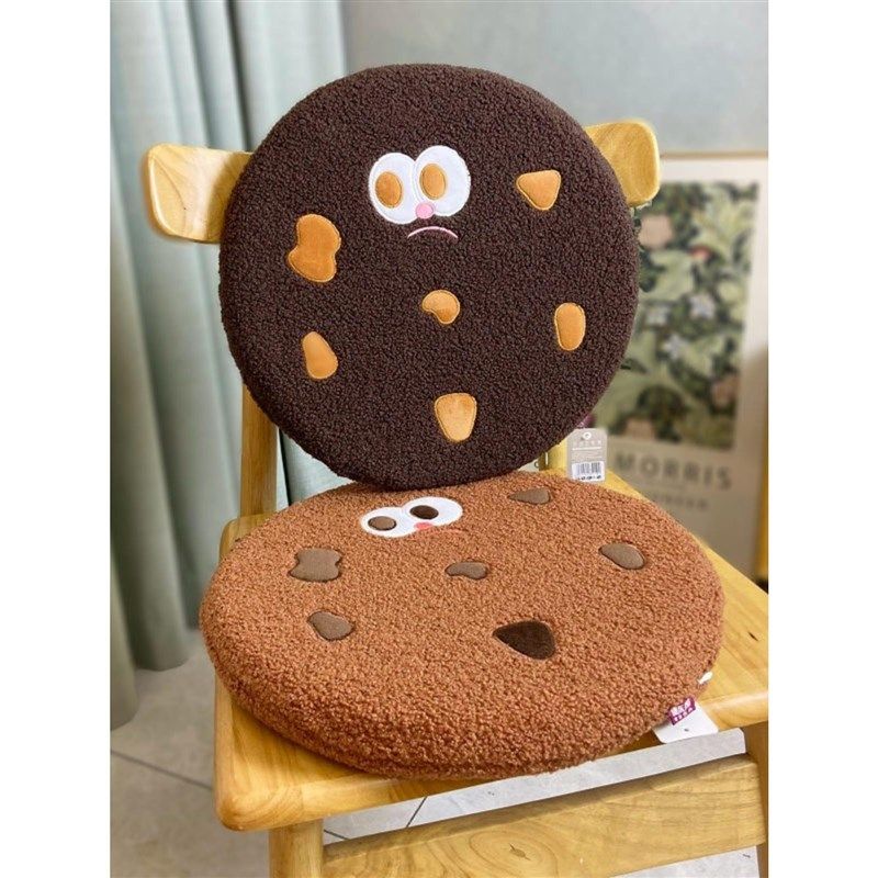 创意曲奇饼干记忆棉坐垫拆洗回弹慢宿舍办公室考研学习椅垫,居家布艺,椅垫,淘宝优惠券,粉丝福利购,淘宝优惠卷