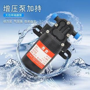 直流微型水泵 家用自吸泵隔膜高压洗车增压专用220V抽小水泵自吸式