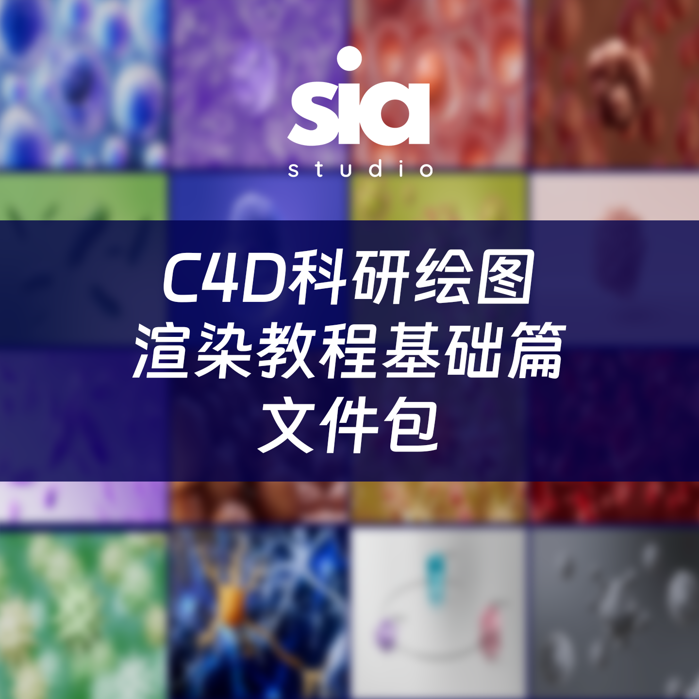 sia思雅科研绘图渲染教程基础篇文件包