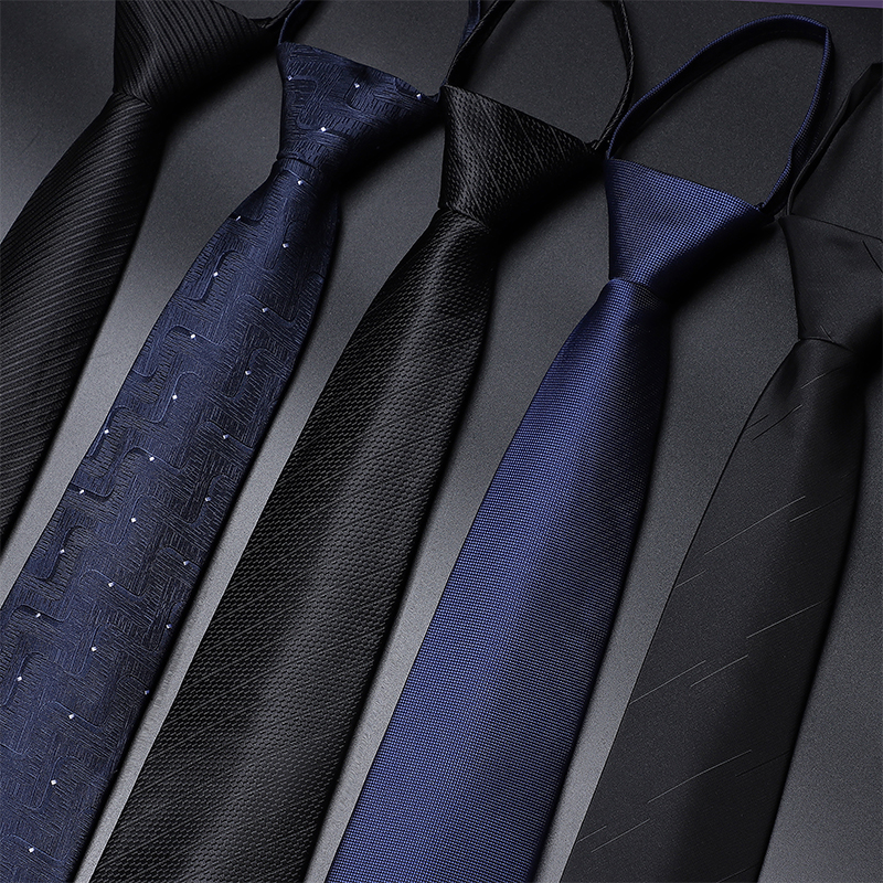 领带男正装拉链式结婚新郎懒人