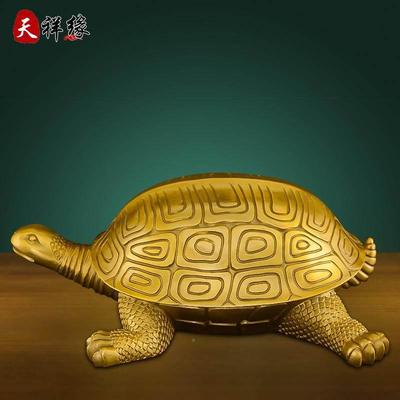 乌龟摆铜开件千年龟百龟长辈生日祝寿FAL贺寿礼物家居办寿公室业