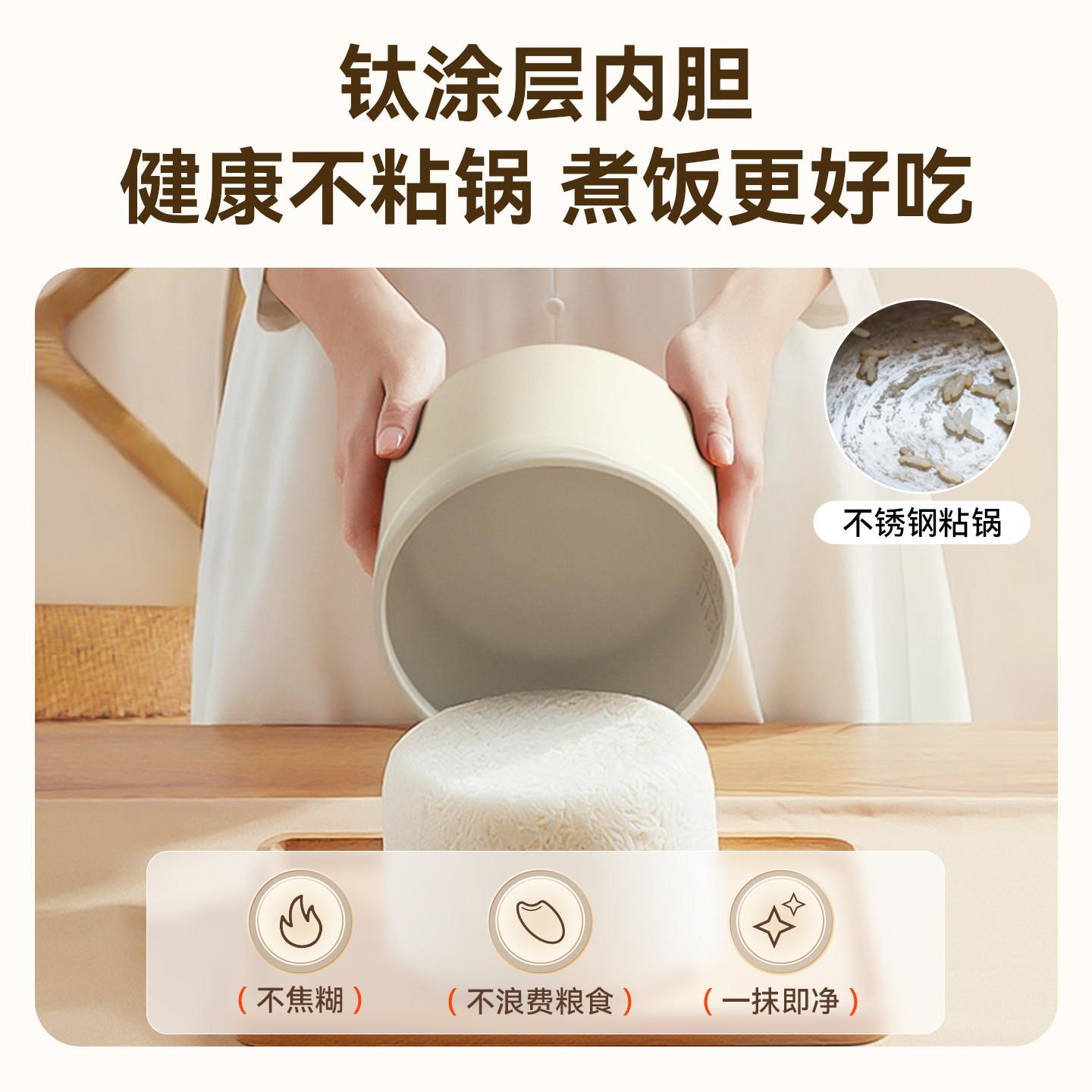 钻石钻石微压电饭锅快煮锅理多功能锅学生宿舍锅家用小煮面料锅2L