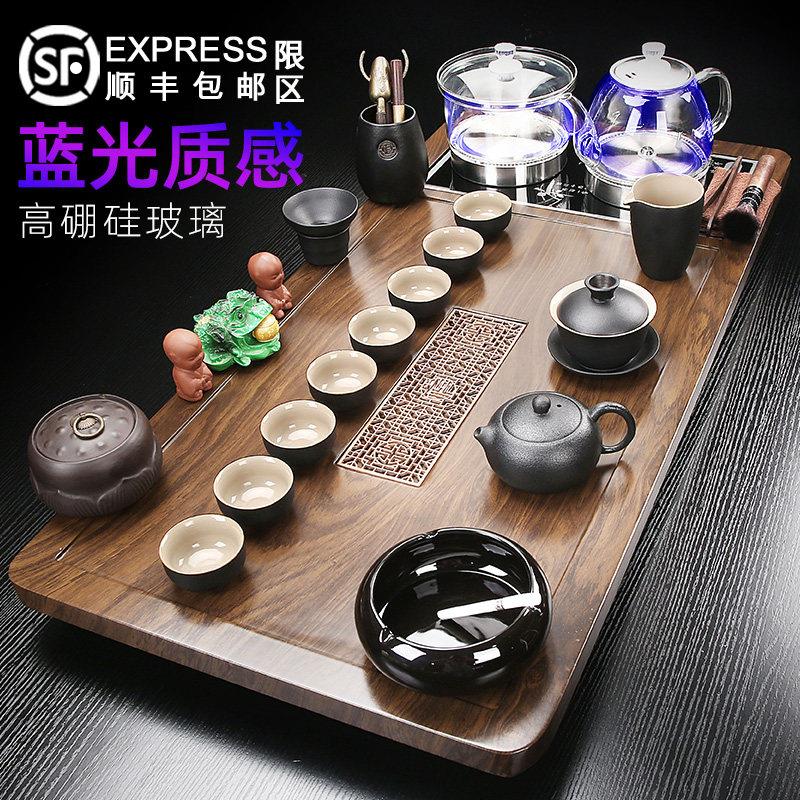 蓝光玻璃烧水壶底部ZLA上水茶套装一动盘体茶全自家用具功夫茶台