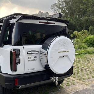 专BJ40e用尾门车胎后轮 胎罩汽J车改装 25备款 套全新北京B40e增程版