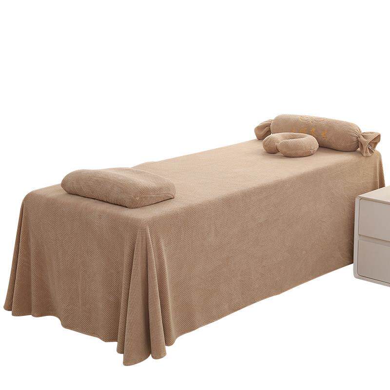 高端美容院床罩单件冬天档冬季按加厚珊瑚绒2024.9.2高级美容高专