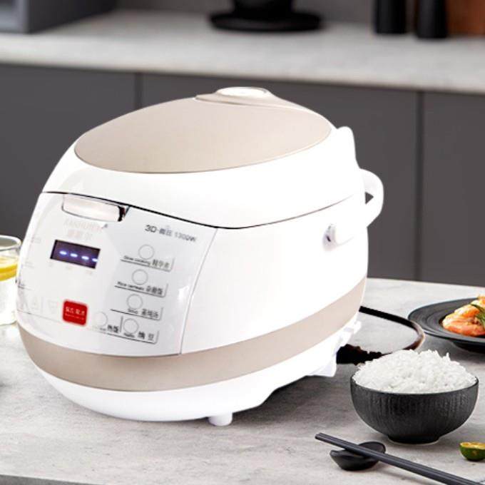 0涂铸铁4升2-WR-L18人电饭煲家用智能层3D煲微压多电功能饭锅