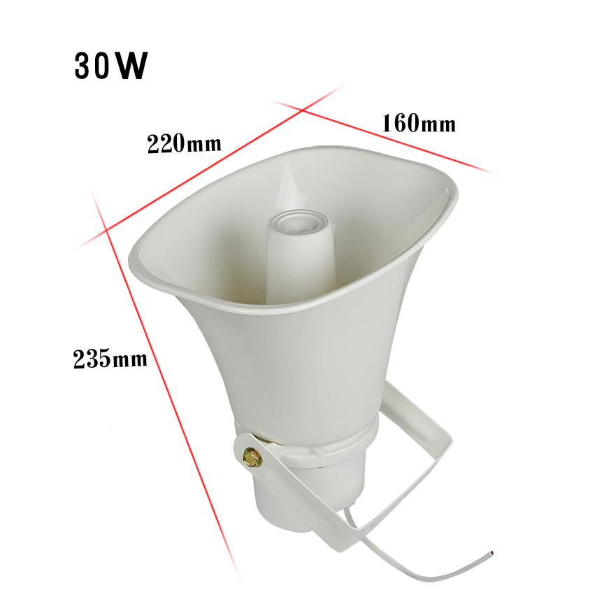 防号式筒扬声XWV器车载宣传消喇校园警号高音号角喇叭叭包邮