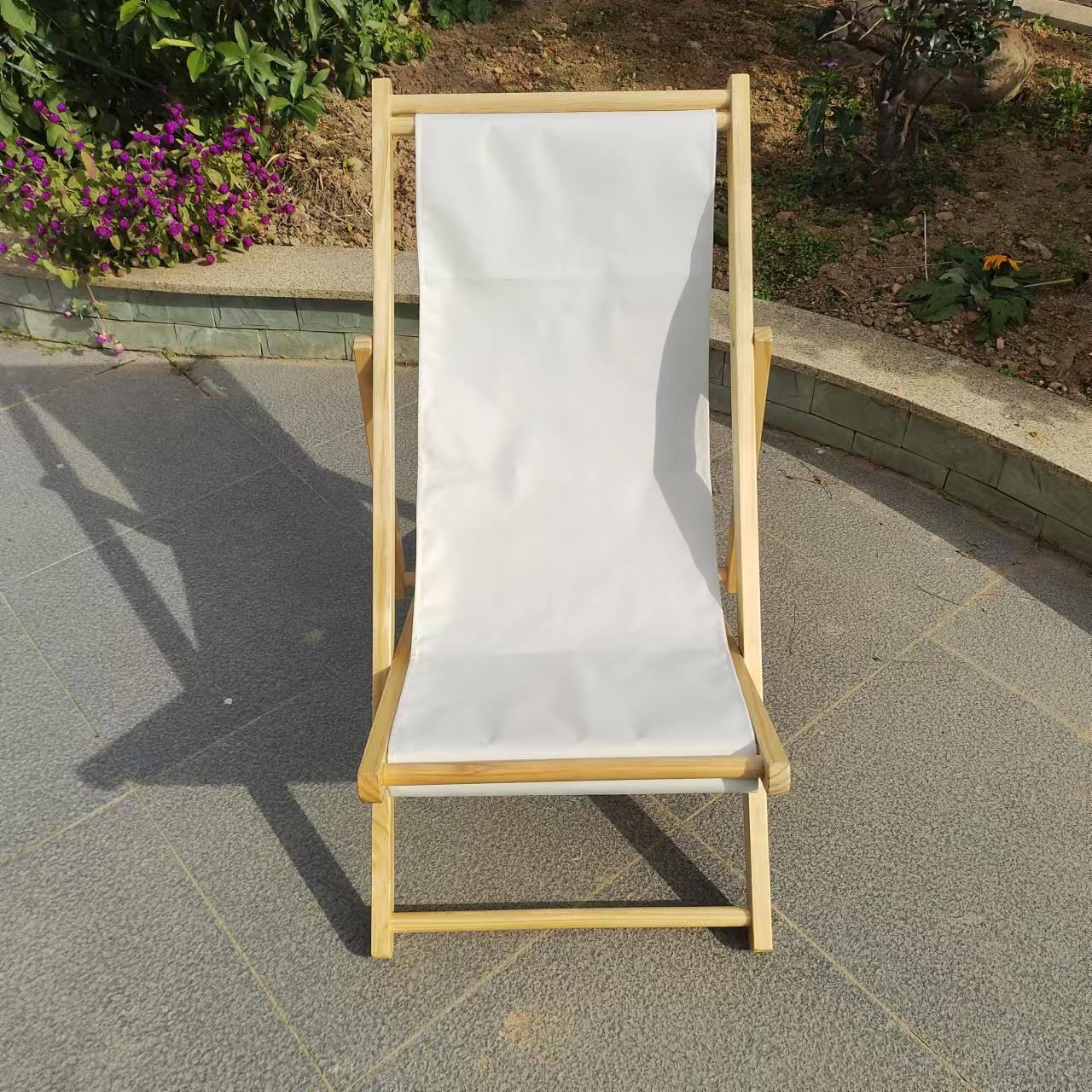 沙滩椅实折叠躺椅午椅休闲 陪护椅公活沙滩椅动定制司木LO休GO图