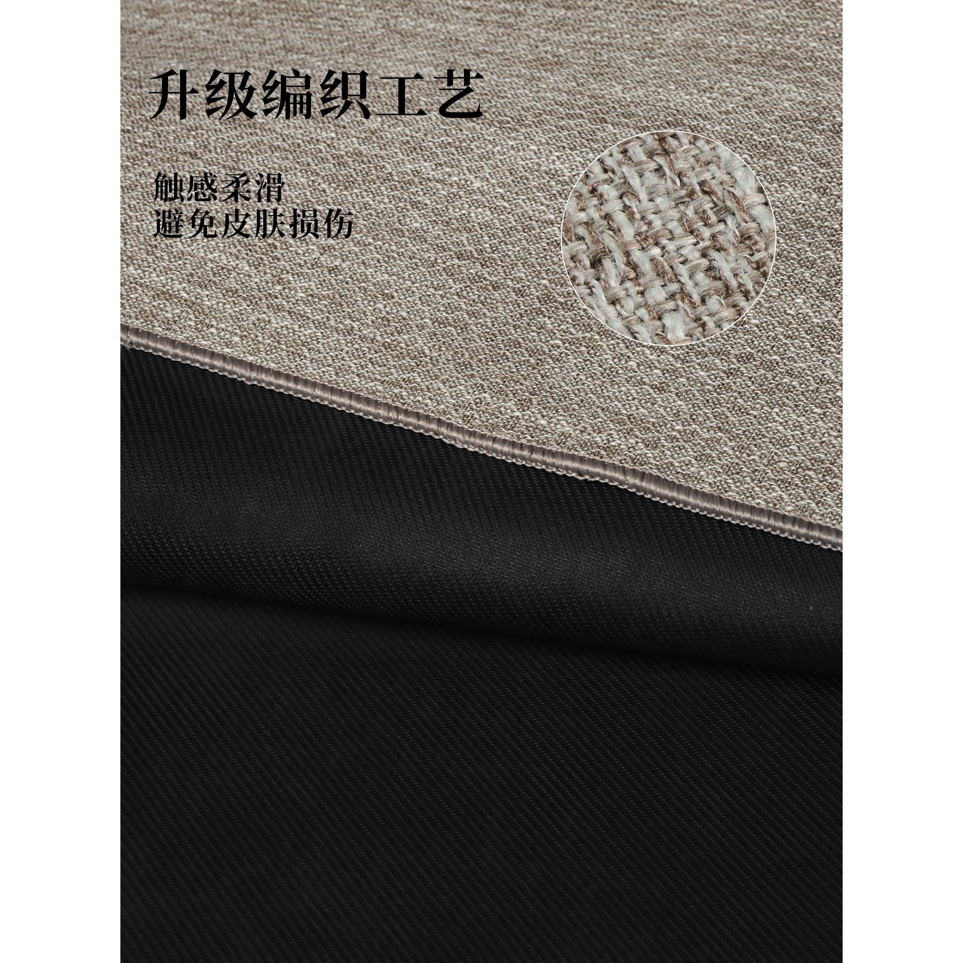 Mga亚麻瑜伽垫猫防抓天然橡胶y防滑减30030震专业身家用运动垫2健
