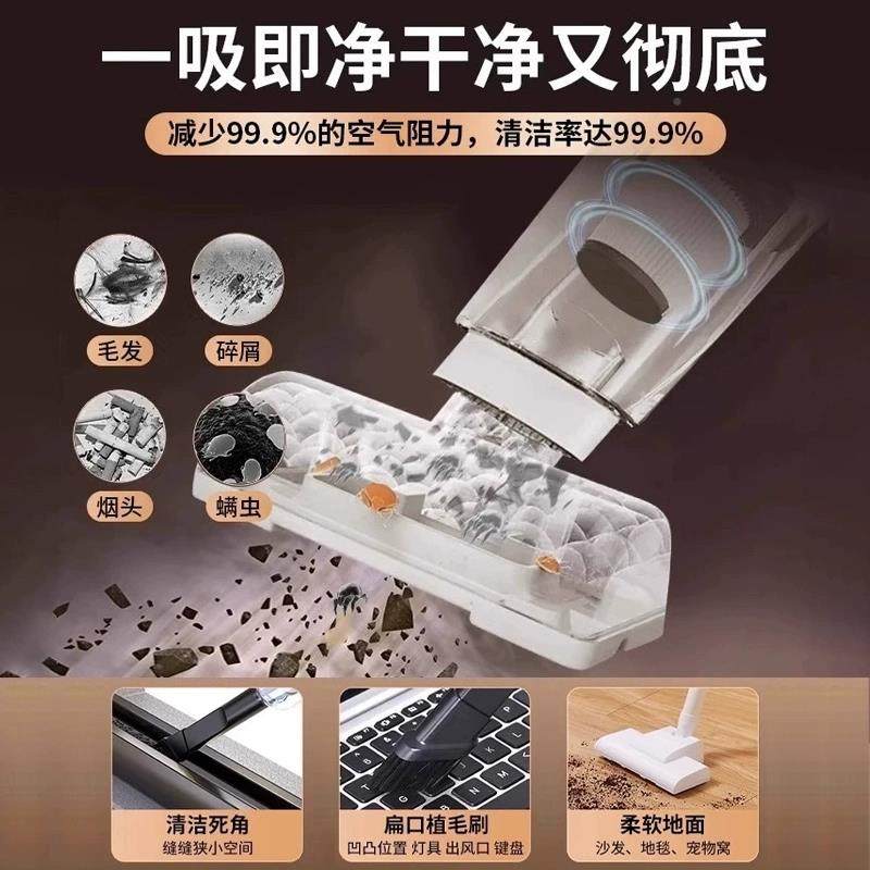 吸尘器家大吸力SK-968吸线手小型吸尘用无机除螨小狗吸拖一体机新