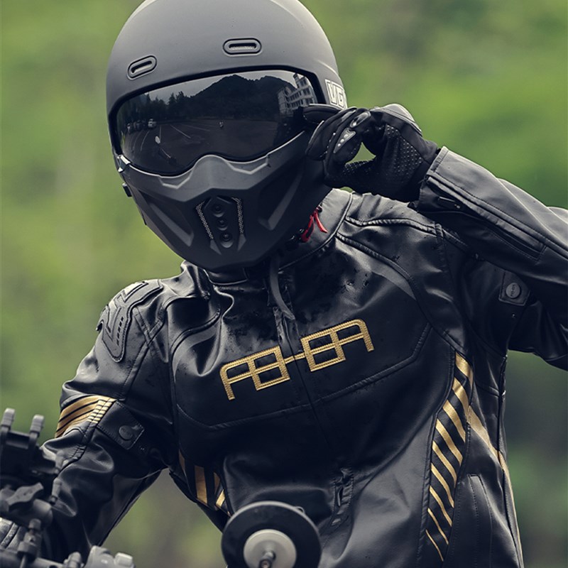 AGV官网3c认证摩托车头盔蝎子组合盔男女机车四分之三盔夏季覆古