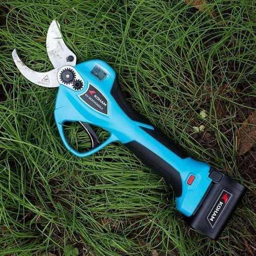 嘉航4公分电动修枝剪充电式剪刀修剪树枝剪子园林专用电动果树剪