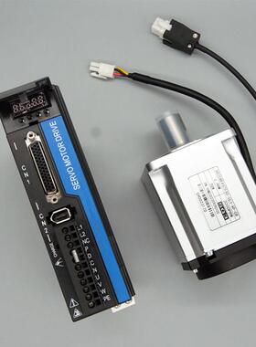 交流伺服电机套装17位磁编单圈绝对值200400600/7501000W厂家直销