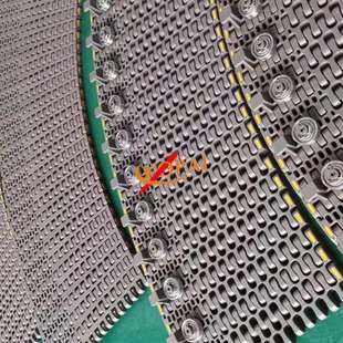 塑胶网炼2556转弯网带雷吉纳REGINA2555模组带塑钢炼网炼塑料炼板