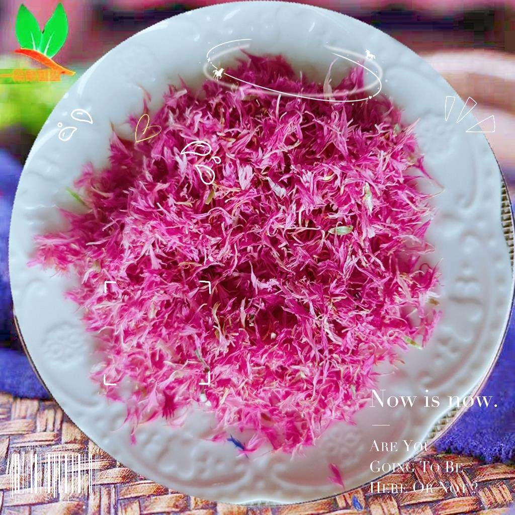 新货粉色发货啦 矢车菊花瓣10gdiy香薰蜡烛烘焙装饰花瓣不可食用