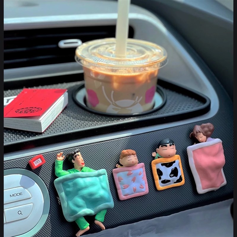 汽车摆件车内饰品车载屏幕装饰中控台显示屏公仔车上小摆件车饰女