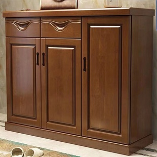 架子 架多层简易门后窄防尘收纳可坐经济型放鞋 鞋 柜家用门口实木鞋