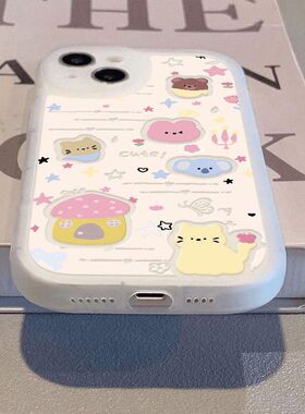 爱心小象适用oppoa5手机壳新款OPPOreno9/7/10pro防摔findx8pro可爱a96/11x/35硅胶r17/k12全包5/3/4se软活力