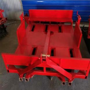 吉林黄芪苗种植机器多功能栽苗机四轮拖拉机带药材播种机起参机