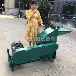 玉米秸秆粉碎机干湿竹子破碎机麦秸秆红薯杆破碎机稻壳粉碎机