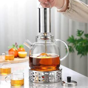 耐高温玻璃茶壶电陶炉烧水养生煮茶器家用大容量泡水果花茶具套装
