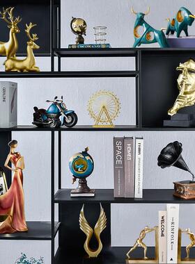 北欧轻奢现代酒柜高档摆件创意玄关客厅电视柜办公室家居装饰品