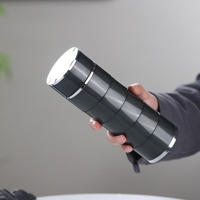 【正品官方旗舰店】保温杯男款大容量紫砂内胆商务竹节男士款高档