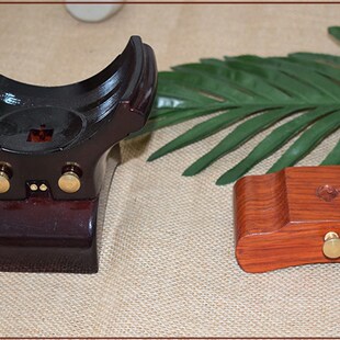 豫剧黑檀板胡托梨木板胡托秦腔大包座板胡底托包托板胡底座