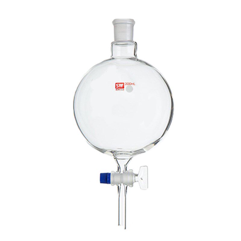球形分液漏斗球型烧瓶漏斗玻璃四氟活塞